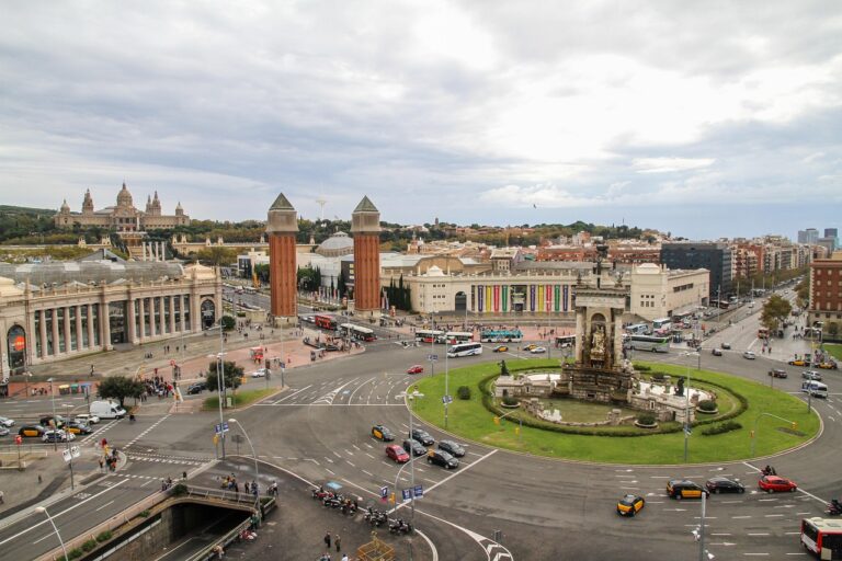 street, roundabout, barcelona, spain, barcelona, barcelona, barcelona, barcelona, barcelona